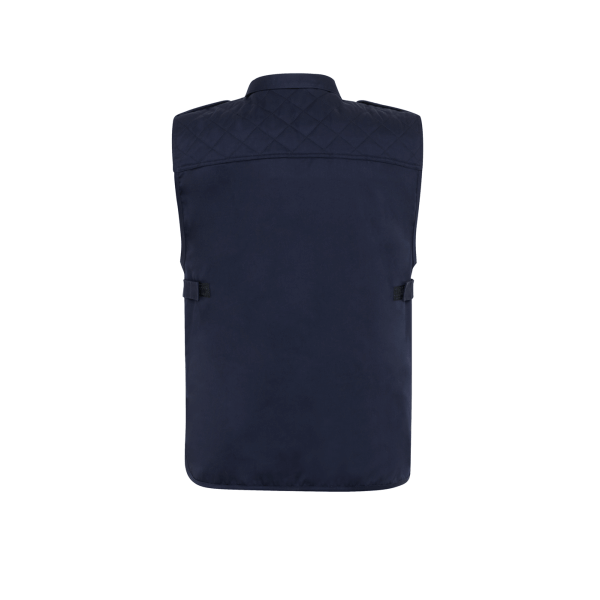 Reporter/Photographer Style Vest Color Navy